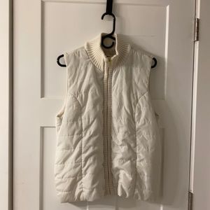 Michael Kors Basics Bone Puffer Vest Large